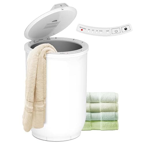 Trydow Ultra Large Capacity Towel Warmer Bucket, Rapid Heating with Timer, One-Button Control, Safety Lock, Perfect for Home and Spa - Image 1