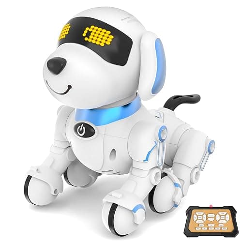 Dwi Dowellin Robot Dog for Kids 8-12,Remote Control Smart Robotic Dogs Pet Puppy Robotic Toy,Interactive Touch Walking Talking Toys for Boys Girls Christmas Birthday Gifts - Image 1