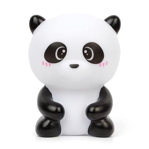 Legami - Luce notturna per Bambini, 4 Colori, Batterie incluse, 20 Ore di Autonomia, 9x11,5 cm, Tema Panda - Image 1