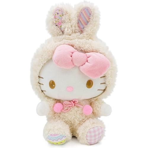 Ykecfpry Kawaii Cartoon Bunny Cross-Dressing Series Plush,Rabbit Stuffed Cute Soft Doll Toys, Plush Pillow Stuffed Animals Toy Birthday Gifts for Girls Kids (Kt) - Image 1
