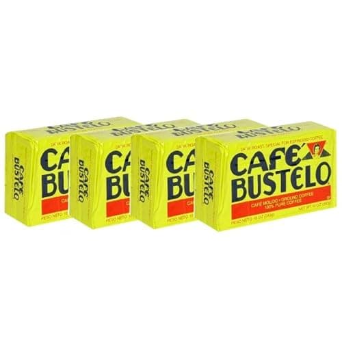 Cafe Bustelo Coffee Espresso, 10-Ounce Bricks (Pack of 4) - Image 1