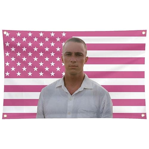 Flagge, Flagge, Rosa Amerikanische Flagge, Lustige Amerika-Flagge, Wandteppich- | Gutes Textur-Dekorationswerkzeug Für Rasen, Innenhöfe, Gärten, Terrassen Und Balkone - Image 1