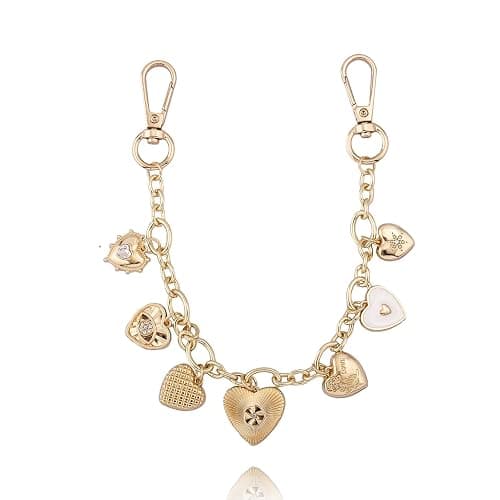SORGERLY Bag Purse Charm Chain for Handbags - Gold Key Chain Accessories - Cute Keychain Gifts for Women - Image 1