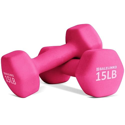 Balelinko Home Gym Equipment Workouts Strength Training Weight Loss Pilates Weights Yoga Sets Weights for Women, Men, Seniors and Youth - Image 1