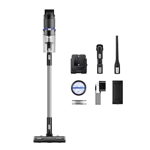 Eureka Cordless Vacuum Cleaner, Anti-Tangle Brushroll, Rechargeable Stick Vacuum, Lightweight for Carpet, Hard Floor, Pet Hair, Black NEC451BL - Image 1