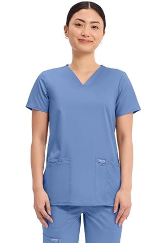 Cherokee Medical Women's Scrub Top V-Neck Modern Classic Fit with 3 Pockets, Ultra Soft and 2-Way Stretch Fabric - WW620 - Image 1
