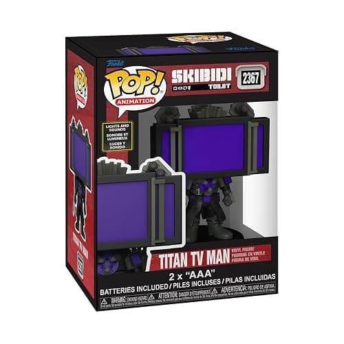 Funko Pop! SFX: Skibidi Toilet - Titan TV man - Collectable Vinyl Figure - Gift Idea - Official Merchandise - Toys for Kids & Adults - Horror Fans - Model Figure for Collectors and Display - Image 1