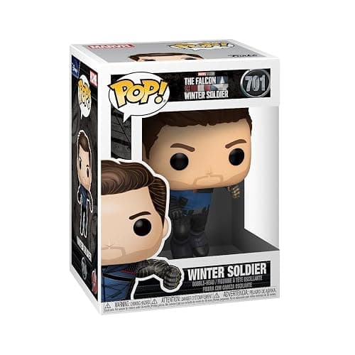 Funko Pop! Marvel: the Falcon & Winter Soldier - Winter Soldier - the Falcon and the Winter Soldier - Collectable Vinyl Figure - Gift Idea - Official Merchandise - Toys for Kids & Adults - TV Fans - stylizado - Image 1