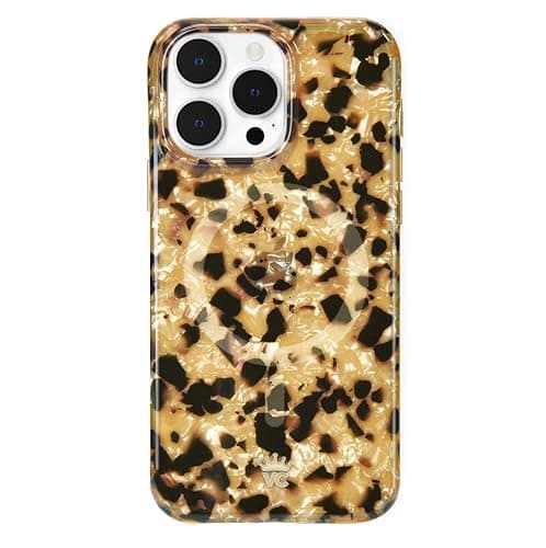 VELVET CAVIAR Tortoise Shell Phone Case for iPhone 15 Pro Max - Protective Luxury Designer Cases - Compatible with MagSafe - 10ft Drop Tested - Image 1
