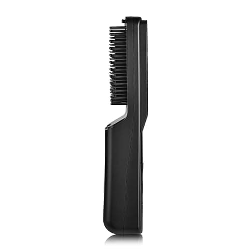 StyleCraft Heat Stroke Beard & Styling Hot Brush, Cool Touch Tips Anti-Scold, Hair Straightener, Black - Image 1