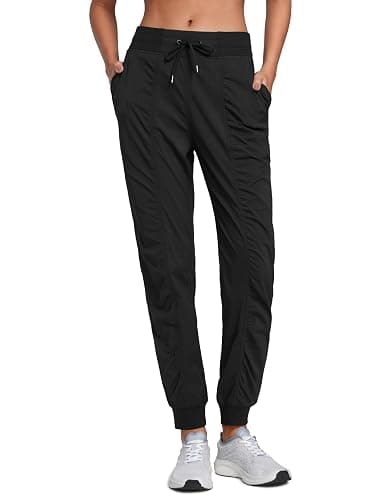 CRZ YOGA Lightweight Workout Joggers for Women 26"/28.5"/30.5" - Outdoor Running Casual Pants with Pockets - Image 1