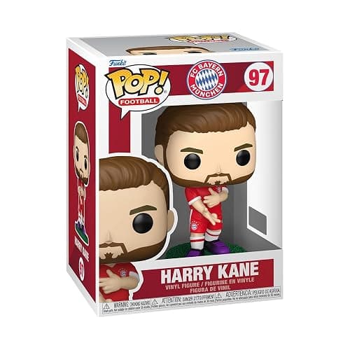 Funko Pop! Football: Bayern Munich - Harry Kane - Bayern FC - Collectable Vinyl Figure - Gift Idea - Official Merchandise - Toys for Kids & Adults - Sports Fans - Model Figure for Collectors - Image 1