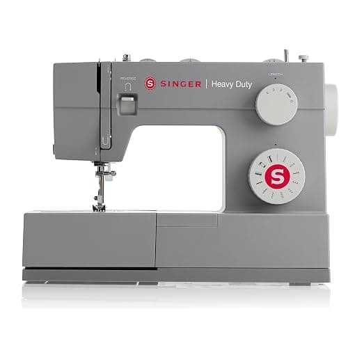 SINGER® Heavy Duty 4411 (Grey) High Speed Sewing Machine + Accessories | 11 Built-In Stitches Deliver 69 Stitch Applications | 50% More Power, 1100 Stitches/Min | Metal Frame, 4-Step Buttonhole - Image 1