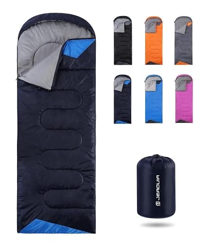 Sleeping Bags for Adults Backpacking Lightweight Waterproof- Cold Weather Sleeping Bag for Girls Boys Mens for Warm Camping Hiking Outdoor Travel Hunting with Compression Bags - Image 1