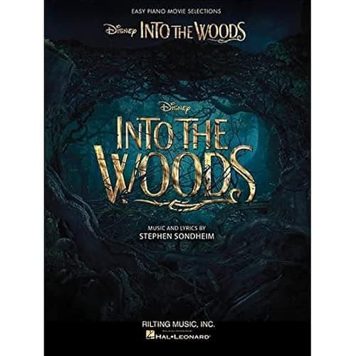 Into the Woods: Easy Piano Selections from the Disney Movie | Easy Piano Songbook from Disney Musical | Piano Sheet Music for Beginners and Intermediate Players | Vocal Selections for Broadway Fans - Image 1