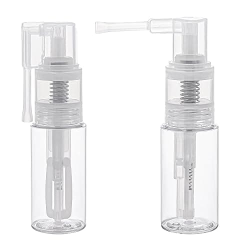 KALIONE 2-Pack 25ml Empty Powder Spray Bottles, Reusable Detachable Travel Bottles, Body Care Accessories for Face, Hair, Body, Nail - Image 1