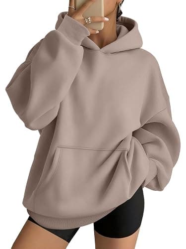 AUTOMET Womens Oversized Hoodies Fleece Trendy Sweatshirts Fall Fashion 2025 Pullover Winter Clothing Outfits - Image 1