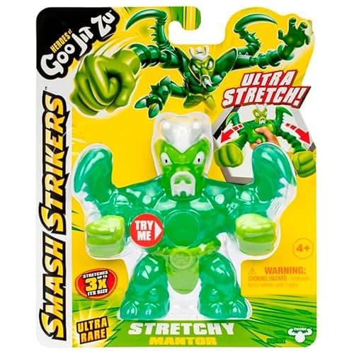 BANDAI CO42842 Goo JIT Zu Heroes Action Figure, Discover The New Smash Strikers Mantor Figure, Sponge and Stretch, Multi-Colour - Image 1