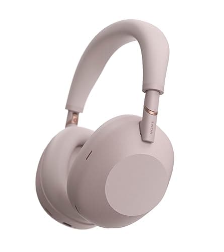 Sony WH-1000XM6 The Best Noise Cancelling Wireless Headphones, Sand Pink | HD NC Processor QN3, 12 Microphones, Adaptive NC Optimizer, Mastered by Engineers, Studio-Quality, Up to 30 Hrs of Battery - Image 1