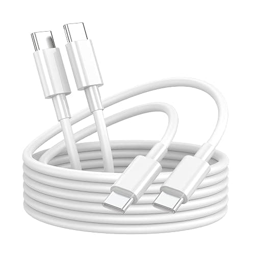 USB C to USB C Charging Cable for Apple iPhone 16 Charger Fast 6ft Long USBC to USB-C Power Cord for iPhone 16/15 Pro Max/MacBook Air 13 inch/IPad Pro/Air/10th/4/5 Type C 2Pack 6 ft 60W - Image 1