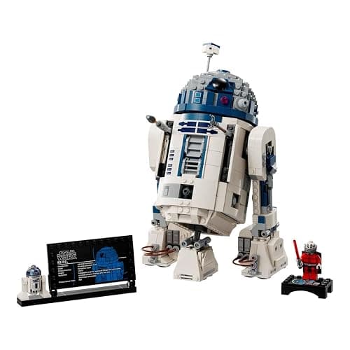 LEGO Star Wars 75379 R2-D2 Building Toy - Play and Display Droid Figure with Rotating Head, Periscope & Tools - incl. a Darth Malak Minifigure - Gift for 10+ Year Old Boys & Adult Fans - Image 1