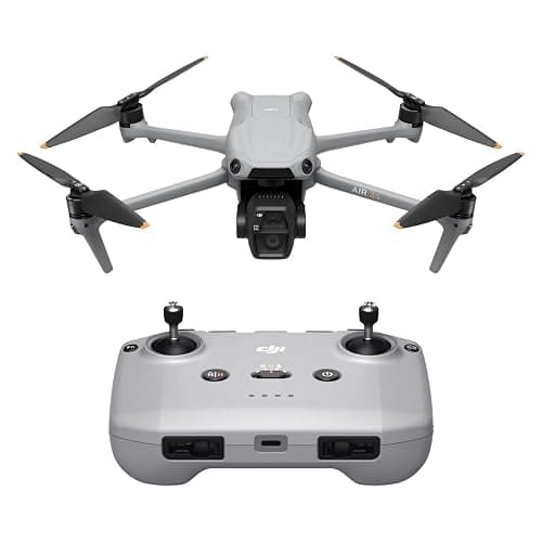 DJI Air 3S (RC-N3), Drone with Camera 4K, Dual-Camera Drone with 1" CMOS Wide-Angle Camera, 4K/60fps HDR Video & 14 Stops of Dynamic Range, 45-Min Max Flight Time, 20km Transmission Range - Image 1