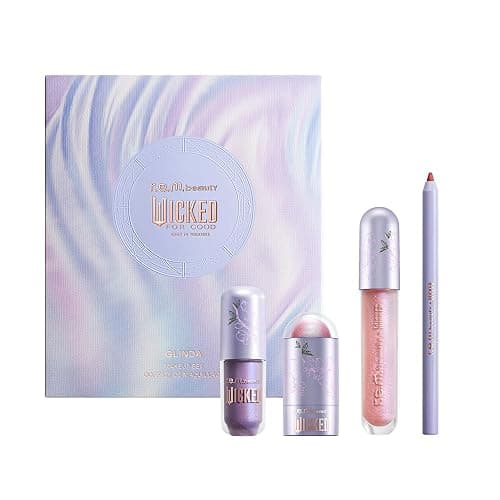 r.e.m. beauty Wicked: For Good | Makeup Set | Waterpoof Eye Shadow, All Over Glow Stick, Creamy Lip Liner, Glossy Lip Balm | 4 Full Size Products - Image 1