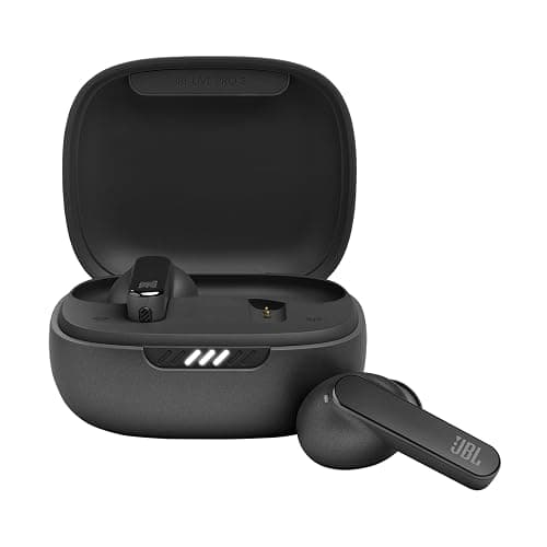 JBL Live Pro 2 - True Wireless Noise Cancelling Earbuds, up to 40 Hours of Playback with Wireless Charging, 6 mics for Perfect Calls, Touch & Voice Control, IPX5 Water Resistant (Black) - Image 1