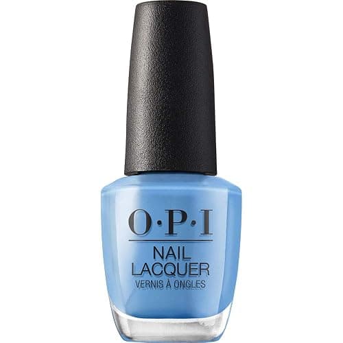 OPI Nail Lacquer Nail Polish | Opaque Light Blue Crème Chip Resistant Nail Polish | Fast Drying, Streak Free - Image 1