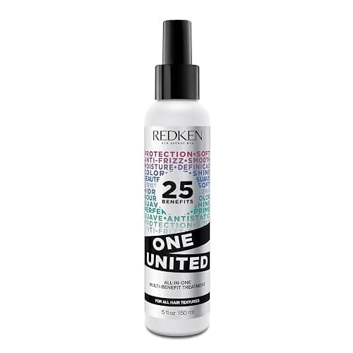 Redken One United All-In-One Leave In Conditioner - Multi-Benefit Leave In Treatment For All Hair Types, Heat Protectant and Detangler Spray, Paraben-Free - Image 1