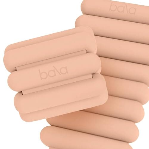 Bala Bangles Wrist & Ankle Weights for Women & Men, Home Gym Equipment | Adjustable Weighted Bands for Arm & Legs Workouts - Pilates, Yoga, Walking, Barre, & Strength Training Exercise - Image 1
