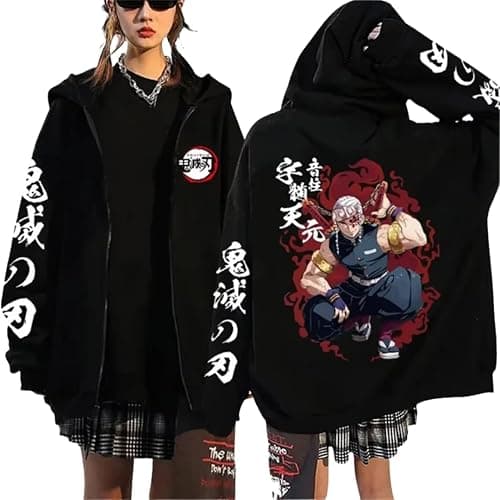 Anime Hoodies for Men Women - Cool Designer Graphic Sweatshirt Winter Summer Comfy Jacket Gym Jogger Sweat Suit - Image 1