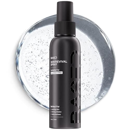 BASED Skin Revival Spray - Hypochlorous Acid Face Mist, Supports Clearer-Looking Skin, Helps Calm Redness, Soothes Irritation (4 Fl Oz, Pack of 1) - Image 1