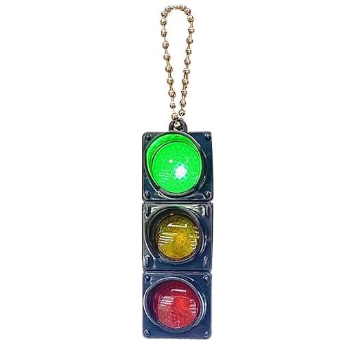 Creative Keychain Charm | Electronic Pedestrian Light Car Keychain Pendant - Creative Car Keyring Key Holder for Adults, - Image 1
