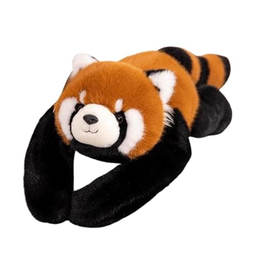 chilsoby 25.6 inch Red Panda Weighted Stuffed Animals, Weighted Plush Animal, Cute Soft Plush Toy Pillow Hugging Plushie Gifts for Kids Adults - Image 1