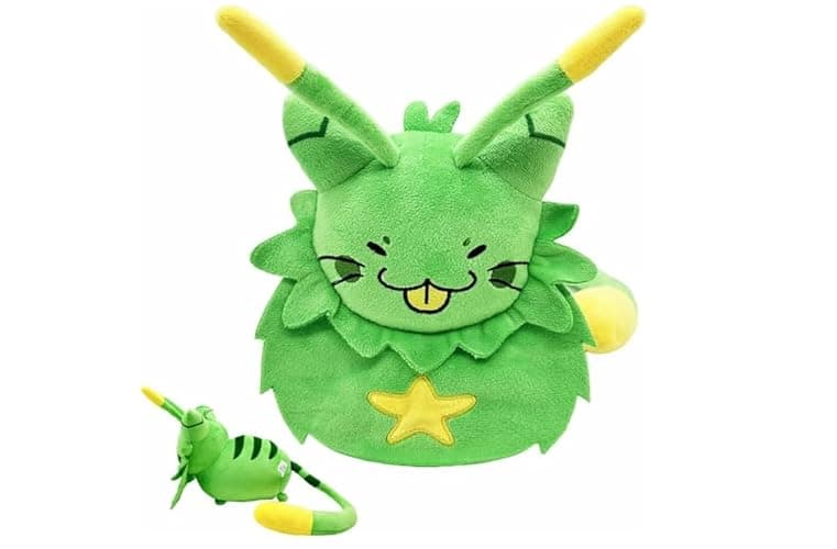 HQRYSH Gnarpy Plush, Regretavator Gnarpy Alien Cat Plush Toys Give Fans and Friends Beautifully Plushie Doll Gifts (Green) - Image 1