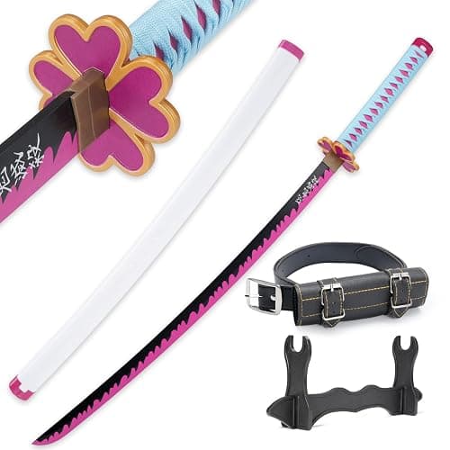 Cold Blade Anime Sword - 41 inches Anime Katana Replica with Belt and Stand - Durable Sword Perfect for Cosplay - Sword with Authentic Design - Image 1