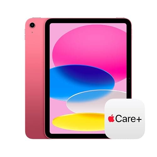 Apple iPad 11-inch: A16 chip, 11-inch Model, Liquid Retina Display, 128GB, Wi-Fi 6, 12MP Front/12MP Back Camera, Touch ID, All-Day Battery Life — Pink with AppleCare+ (2 Years) - Image 1