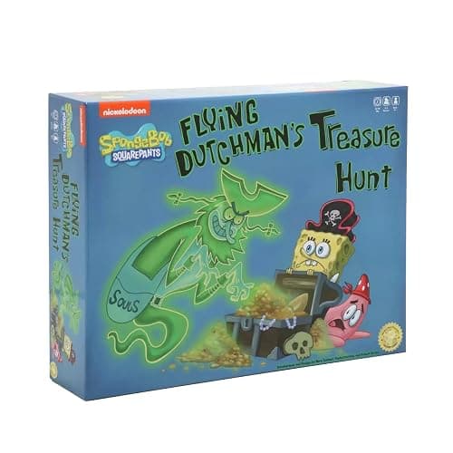 Nickelodeon Spongebob Squarepants Flying Dutchman's Treasure Hunt Board Game | Fun Family Entertainment for 2-6 Players - Image 1