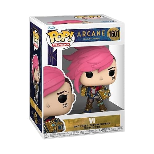 Funko POP TV: Arcane LOL - Vi - Arcane: League of Legends - Collectable Vinyl Figure - Gift Idea - Official Merchandise - for Kids & Adults - TV Fans - Model Figure for Collectors and Display - Image 1