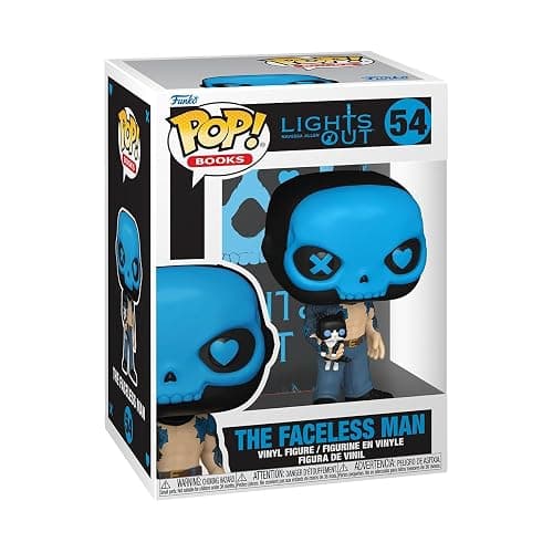 Funko POP! Books: Into The Darkness Lights Out - The Faceless Man | Offizieller Fanartikel und Merch - Vinyl Sammelfigur als Regal Deko - Geschenkidee zum Geburtstag für Fans und Sammler - Image 1