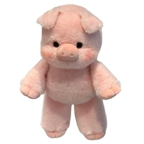 Hperu Maiale Peluche 17, 7 Pollici Che Corre Simpatico Maiale Peluche Morbido e Sicuro Cuscino per Bambini Giocattoli per Ragazzi e Ragazze - Image 1