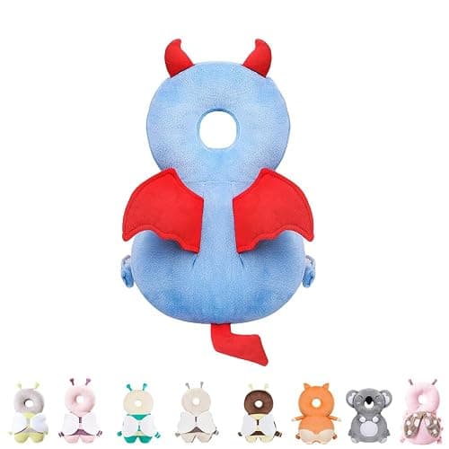 Raelitego Baby Head Protector Backpack for Falling Crawling and Walking Toddler Essentials Infant Toys Helmets Baby Lover Gifts for 0.5-3 Years 6-12 Months - Image 1
