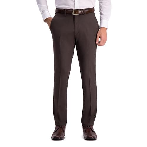 Kenneth Cole REACTION Men's Slim Fit Fashion Patterned Dress Pant - Image 1