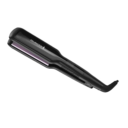 Remington 1 3/4" Flat Iron, Hair Straightener with Anti-Static Technology, 30-Second Heat Up & 60 Minute Auto Shut-off, 30% Longer Ceramic Floating Plates, Titanium + Ceramic Coating - Image 1