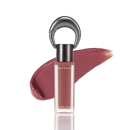 ENTROPY Makeup Matte Lip Tint – Soft Blur Line/Lightweight Velvet Matte Lip Tint, Soft Focus Finish, Natural MLBB Color, Long Lasting Lip Color - Topaz Gem (Muted Red Brick) - Image 1