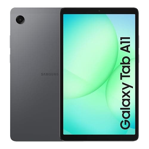 Samsung Galaxy Tab A11, Android Tablet, Sleek Design, 8.7'' Clear Display, 90Hz Smooth Motion, 64GB Storage, 4GB Memory, Dolby Dual Speakers, Grey, 3 Year Extended Warranty (UK Version) - Image 1