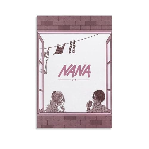 TVLV Vintage Nana Anime Poster 23 Canvas Wall Art Prints Poster Gifts Photo Picture Painting Posters Room Decor Home Decorative 12x18inch(30x45cm), Unframe-style - Image 1
