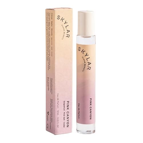 Skylar Pink Canyon Eau de Parfum - Hypoallergenic & Clean Perfume for Women & Men, Vegan & Safe for Sensitive Skin - Notes of Grapefruit, Pink Salt & Cedar - 10mL /0.33 Fl oz - Image 1