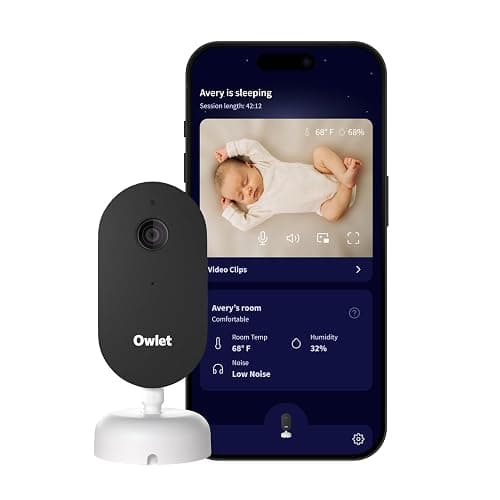 Owlet Dream Sight (Gen 3) Smart Video Baby Monitor | 2K HD Camera w/Night Vision | Detects Crying, Motion & Temperature | Customizable Alerts | Two-Way Talk | Secure Wi-fi - Image 1
